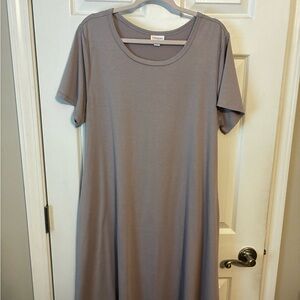 LuLaRoe Soft Lilac Purple T-shirt Dress